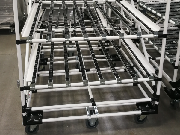 Carritos fabricados con sistema tubular lean MDC