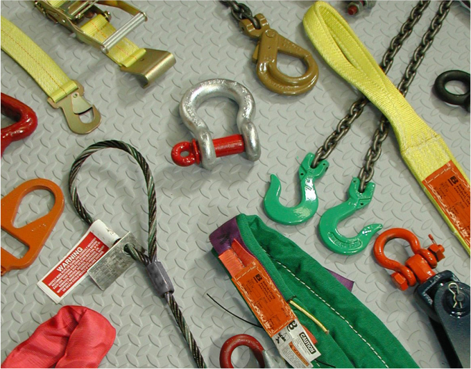 Accesorios de carga para grúas y polipastos industriales